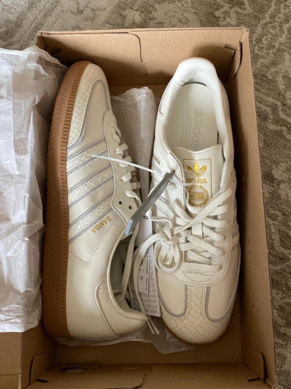 Adidas Samba OG 'Snakeskin Pack' Size 8